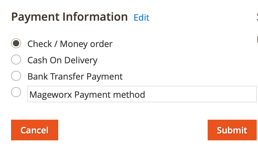 Magento 2 Order Management Order Modification Shipping